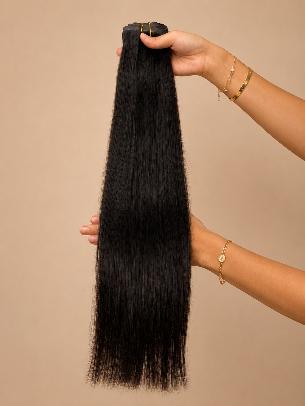 Extensions à Clips Noir Soft